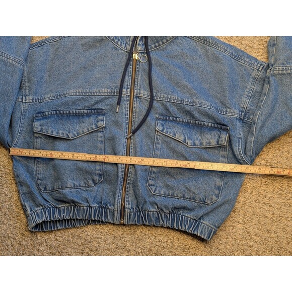 Urban Outfitters BDG Denim Cropped Jacket  Size Medium - Picture 12 of 13